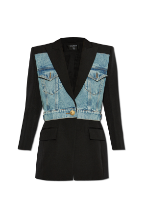 Balmain Blazer with monogram | Women's Clothing | Vitkac